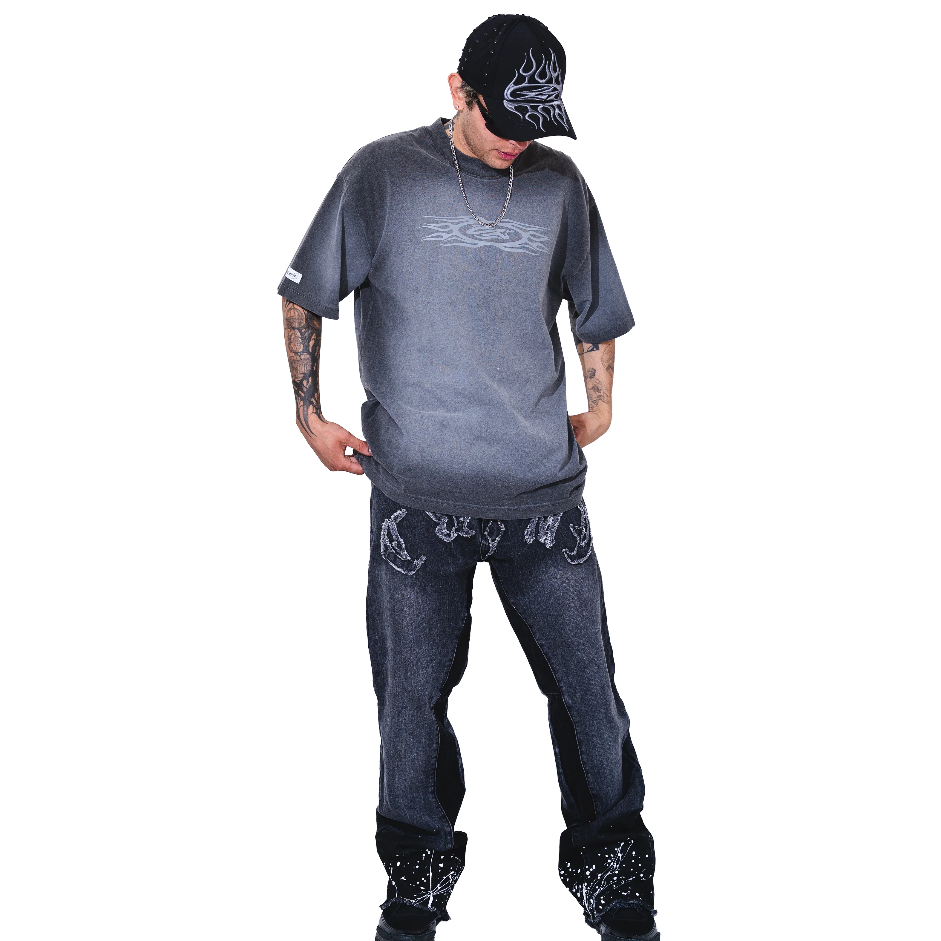 CROSS FLAMES TEE - Image 6