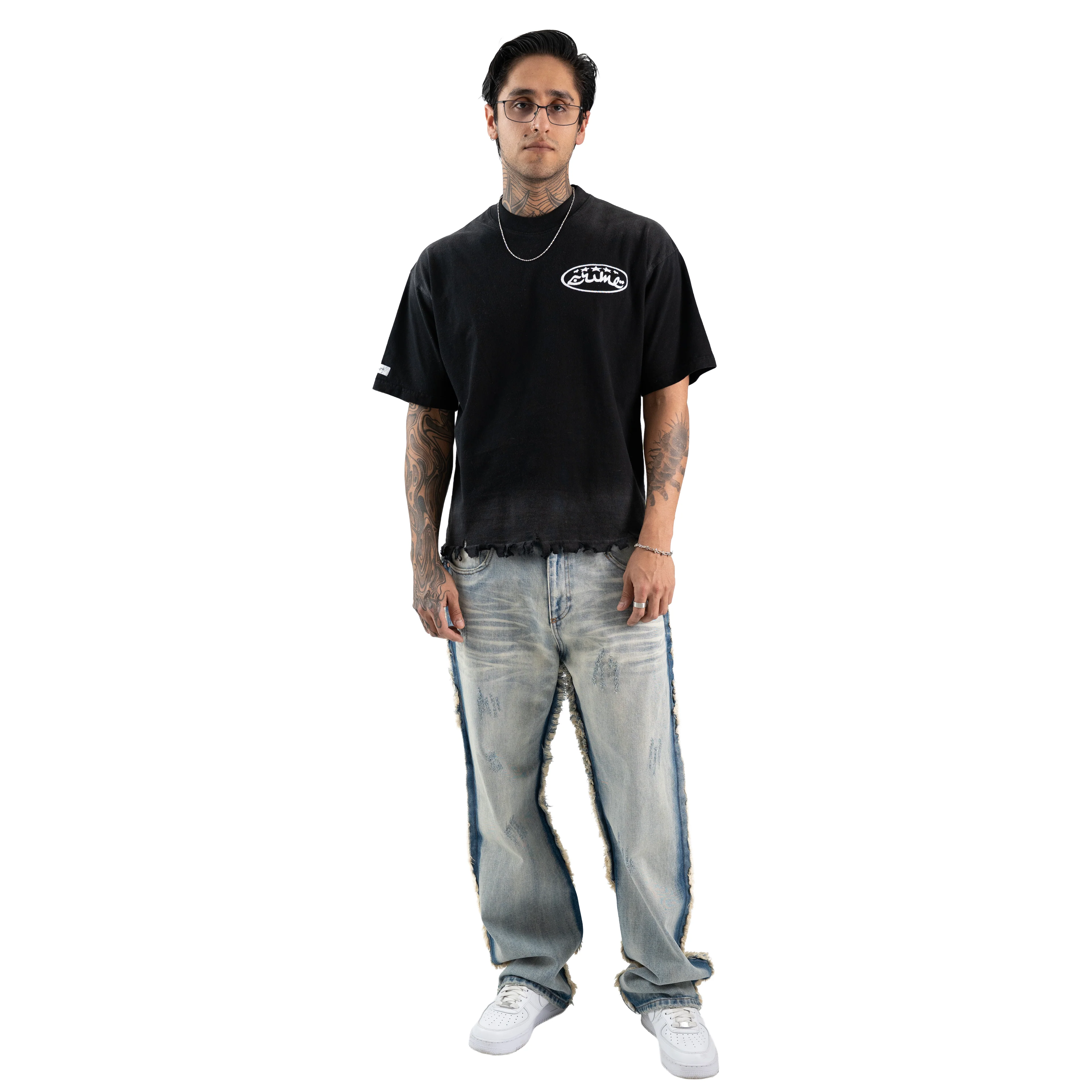 UNSTITCHED BLUE JEANS - Image 8